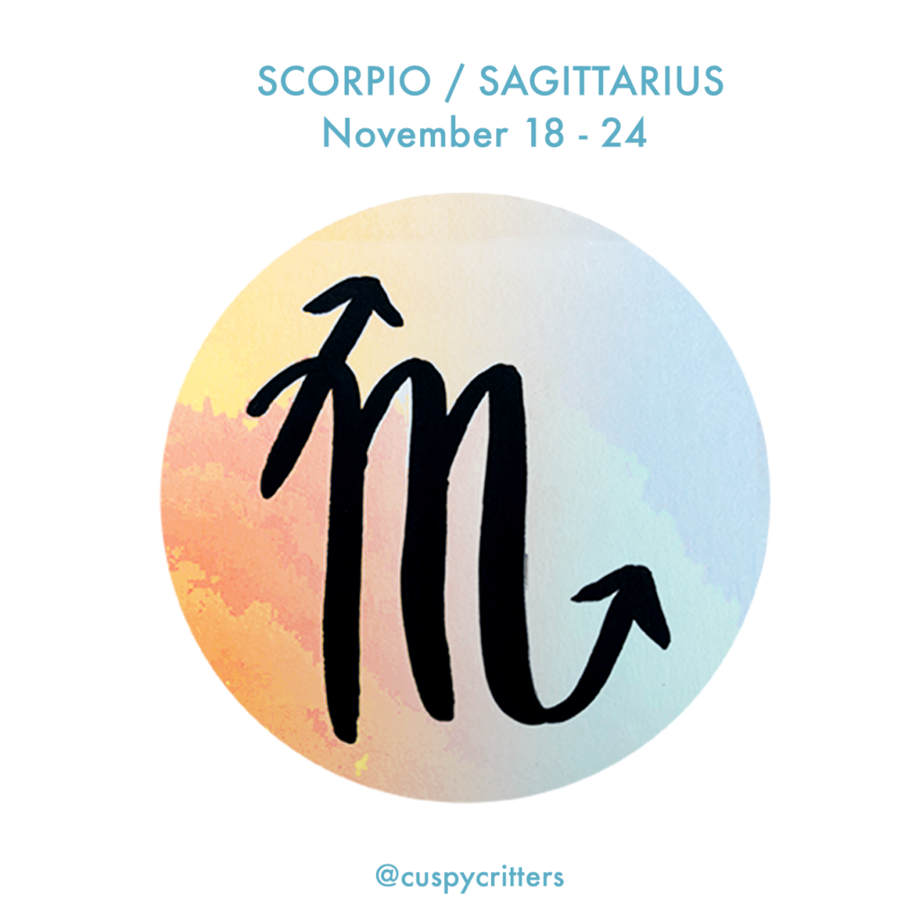 Scorpio Sagittarius Cusp Cuspy Critters